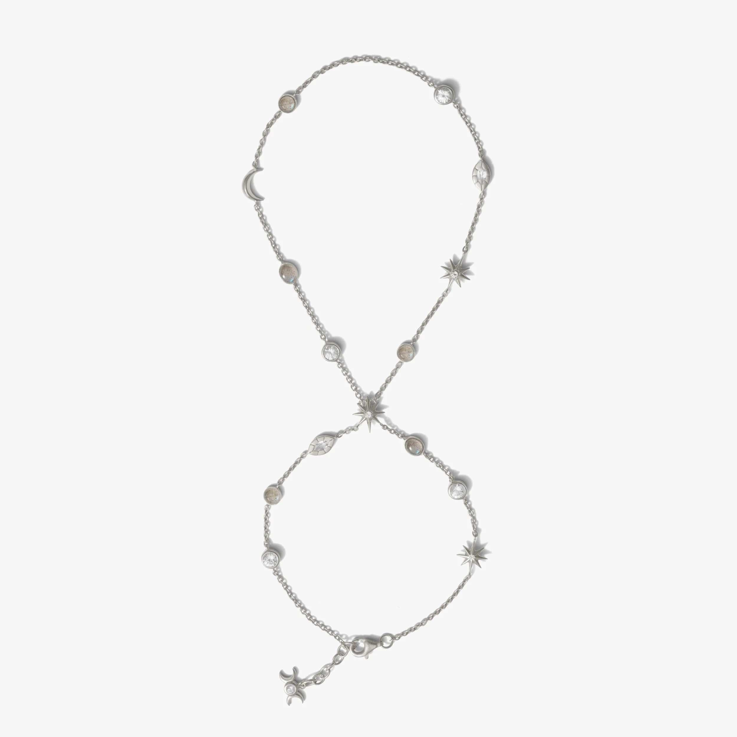 Midnight Reflection Hand Chain